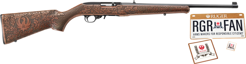 RUGER 10/22 COLLECTORS 22LR - BLUED WALNUT