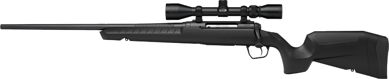 SAVAGE AXIS XP 6.5CM 22" LH - W/3-9X40 BLACK/BLACK