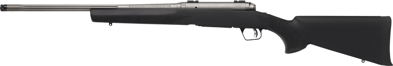 SAVAGE 110 TRAIL HUNTER LITE - 7MM PRC 20" TUNGSTEN/BLK HOGUE - Image 2