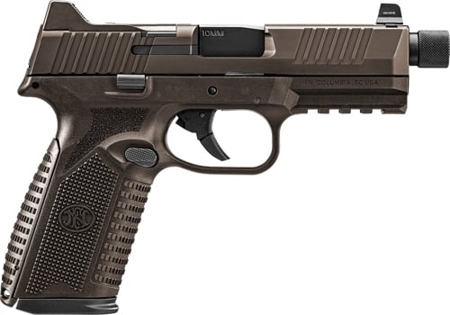 FN 510 TACTICAL 10 MM NMS - 1-15RD 1-22 RD MAG NS BRONZE