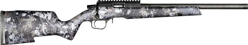 CHRISTENSEN RANGER SITKA 22LR - 18" CF BBL/STOCK ELEVATED II