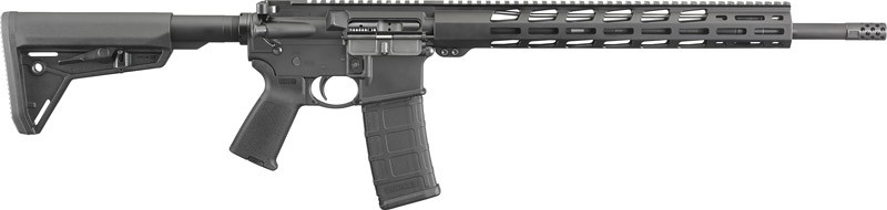 RUGER AR556 MPR 223 30-SHOT - BLACK SIX POSITION STOCK M-LOK