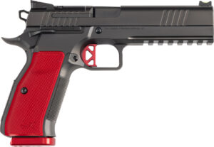 CZ DAN WESSON DWX 9MM OR 5" - RAIL 19-SHOT BLACK DUTY FINISH