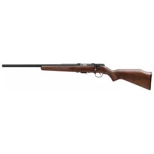 SAVAGE 93R17-GLV 17HMR LH - 21"HB ACCU TGR BLUED/HARDWOOD