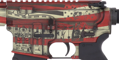 BLACK RAIN SPEC15 TRUMP CUSTOM - PATRIOT 5.56 AM FLAG 30RD - Image 3