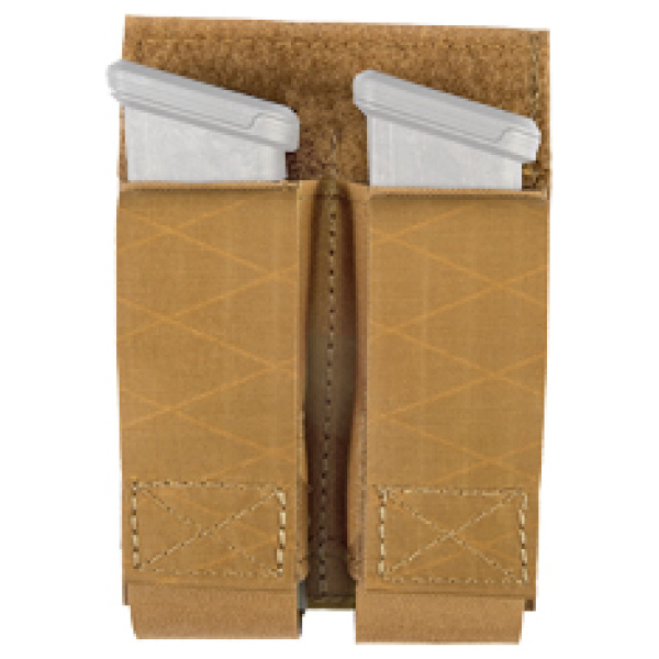 GGG DOUBLE PISTOL MAG POUCH COY