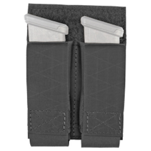 GGG DOUBLE PISTOL MAG POUCH BLK
