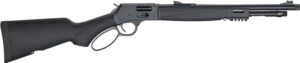 HENRY X MODEL LEVER 45LC - 17.4" TB BLUED BLACK SYN.