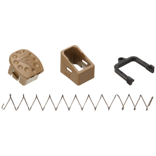 GHOST MOAB MAG EXTENSION FOR - GLOCK GEN 1-5 PLUS 6 RNDS FDE