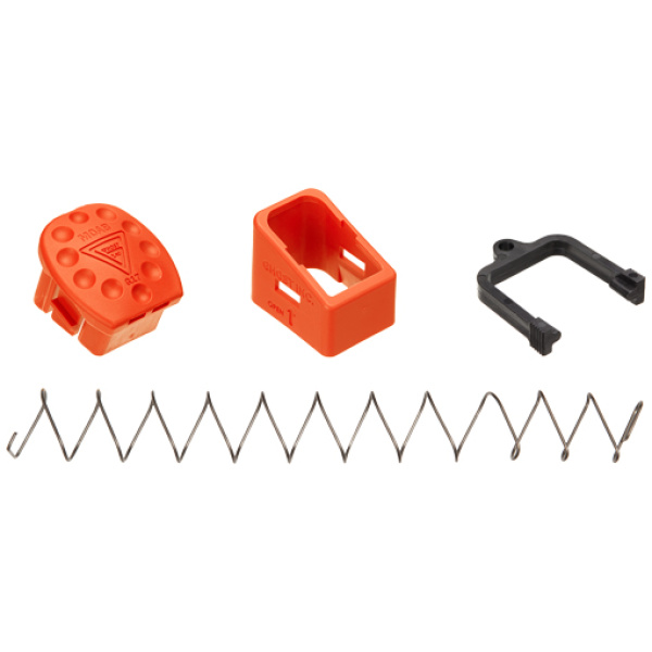 GHOST MOAB MAG EXTENSION FOR - GLOCK GEN 1-5 PLUS 6 RNDS ORNG