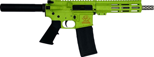GLFA AR15 PISTOL 223 WYLDE - 7.5" S/S BBL ZOMBIE SPLATTER