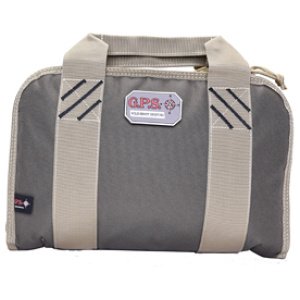 GPS DOUBLE PISTOL CASE GREEN/KHAKI
