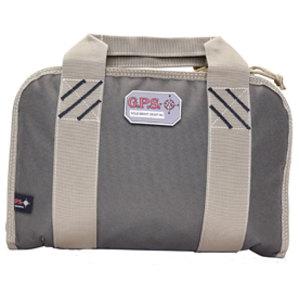 GPS DOUBLE PISTOL CASE GREEN/KHAKI