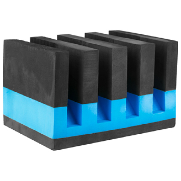 GPS 4 PISTOL CRADLE HOLDER BLK/BLUE