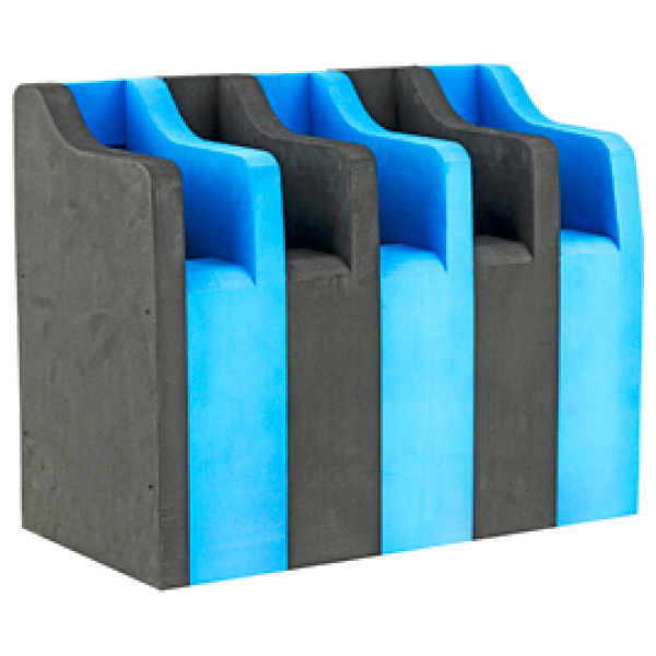 GPS 5 PISTOL CRADLE HOLDER BLK/BLUE