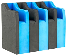 GPS 5 PISTOL CRADLE HOLDER BLK/BLUE
