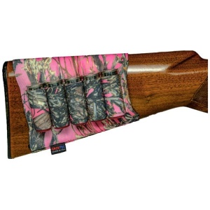 GROVTEC SHOTGUN SHELL HOLDER - FOR BUTTSTOCK TRUE TIMBER PINK