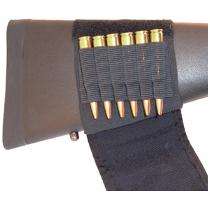 GROVTEC RIFLE SHELL HOLDER - BUTTSTOCK SLEEVE W/ FLAP