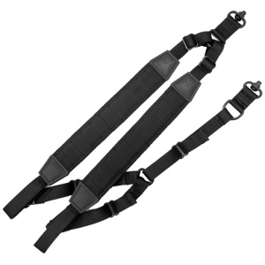 GROVTEC MOLLE BACKPACK SLING - W/PUSH BUTTON SWIVELS BLACK