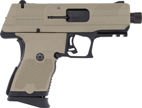 HI-POINT PISTOL YC9 9MM 10RD - 3.93" FDE SLIDE THREADED