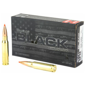 HRNDY BLACK 308WIN 168GR AMAX 20/200