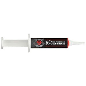 HOPPES BLACK GREASE SYRINGE - SYNTHETIC POLYMER FORMULA