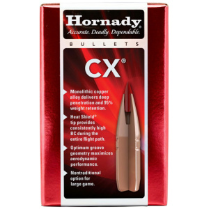 HORNADY BULLETS 22CAL .224 - 50GR CX 50CT