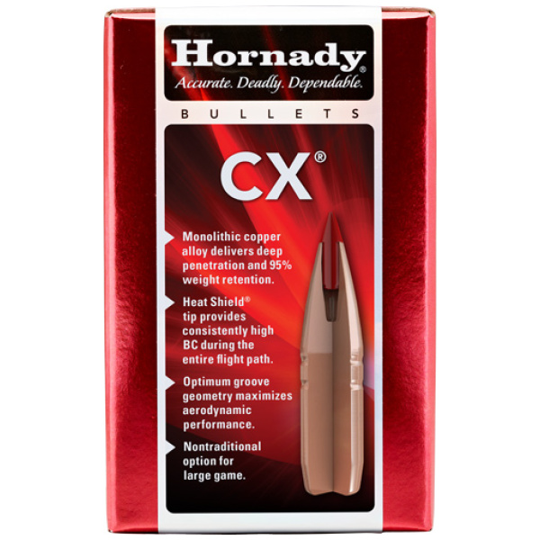 HORNADY BULLETS 6.5MM .264 - 130GR CX 50CT 25BX/CS