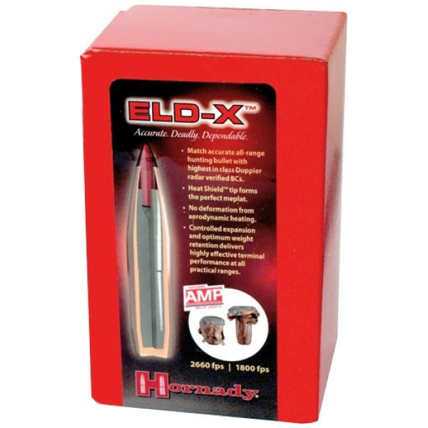 HORNADY BULLETS 7MM .284 - 162GR. ELD-X 100CT 15BX/CS