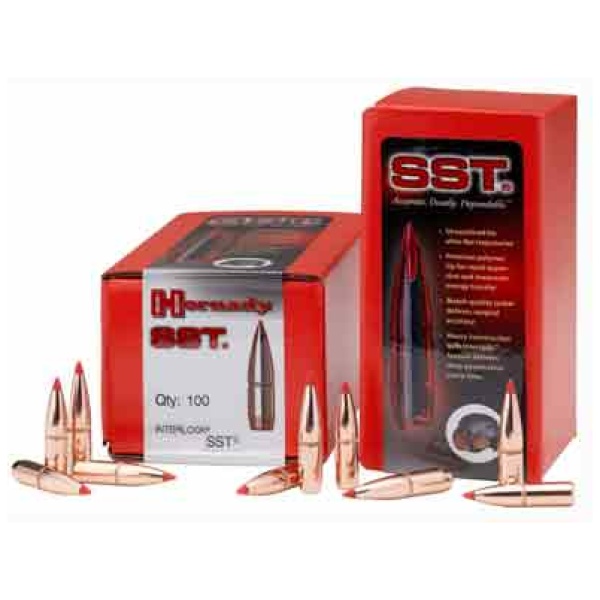 HORNADY BULLETS 30 CAL .308 - 125GR SST 100CT 25BX/CS