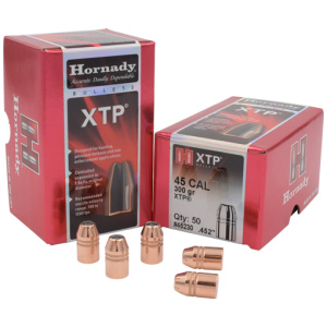 HORNADY BULLETS 45 CAL .452 - 300GR XTP 50CT 15BX/CS