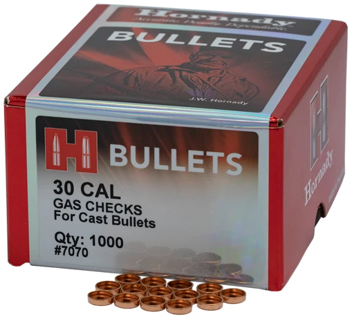 HORNADY GAS CHECKS .30 CALIBER - 1000CT 15BX/CS