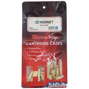 HORNADY UNPRIMED CASES 22 - HORNET 50 PACK 5PK/CS
