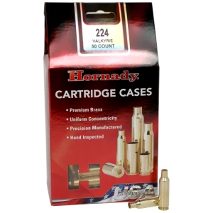 HORNADY UNPRIMED CASES 224 - VALKYRIE 50 PACK 5PK/CS