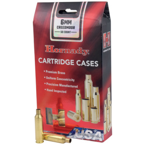 HORNADY UNPRIMED CASES 6MM - CREEDMOOR 50 PACK 5PK/CS