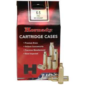HORNADY UNPRIMED CASES 6.5 PRC - 50 PACK 5PK/CS