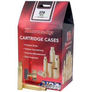 HORNADY UNPRIMED CASES 270 WIN - 50 PACK 5PK/CS
