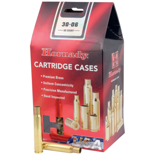 HORNADY UNPRIMED CASES 30-06 - SPRINGFIELD 50 PACK 5PK/CS