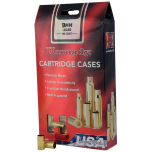 HORNADY UNPRIMED CASES 9MM - LUGER 200 PACK 5PK/CS