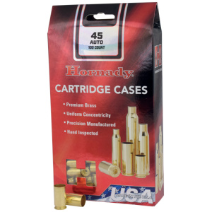 HORNADY UNPRIMED CASES 45 ACP - 100 PACK 5PK/CS