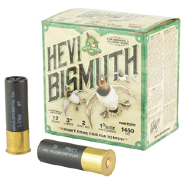 HEVI BISMUTH 12GA 3" #2 25/250