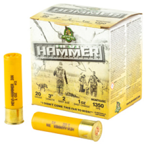 HEVI HAMMER 20GA 3" #2 25/250