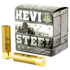 HEVI STEEL 12GA 3.5" BB 25/250