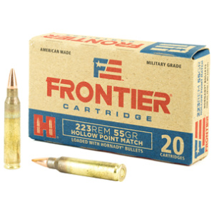FRONTIER 223REM 55GR HP MATCH 20/500