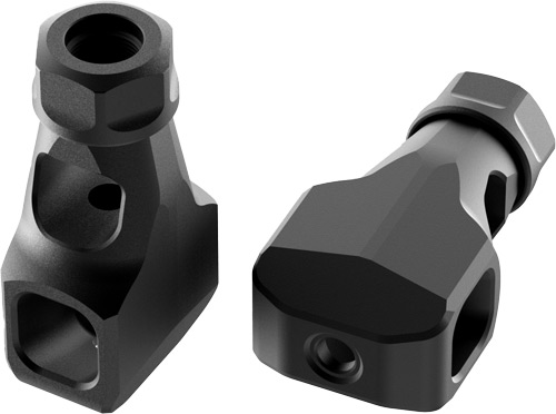 AUDERE HAMMERHEAD MUZZLE BRAKE - .338 CAL 3/4"-24 MATTE BLACK