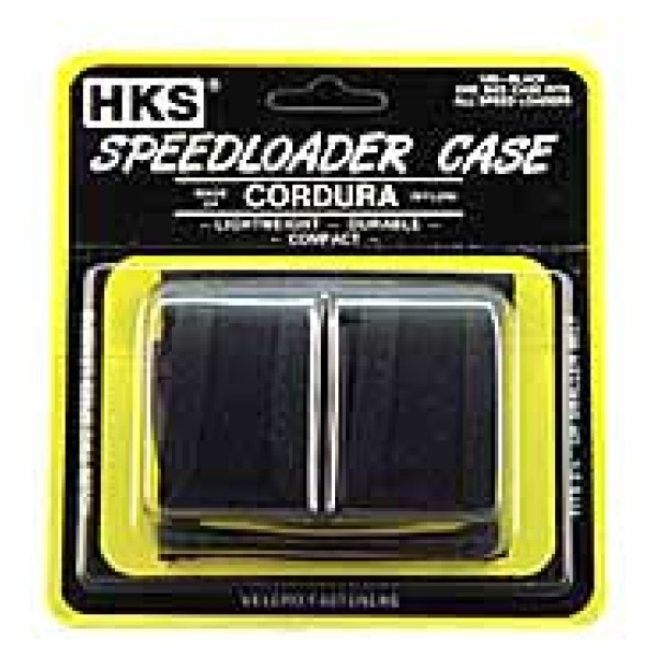 HKS DOUBLE POUCH BLACK CORDURA