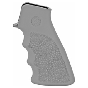HOGUE GRIP AR15 W/FINGER GROVE GREY