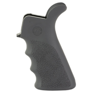 HOGUE GRIP AR15 BVRT FNGR GRV GREY