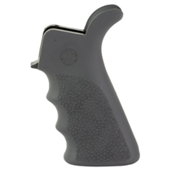 HOGUE GRIP AR15 BVRT FNGR GRV GREY