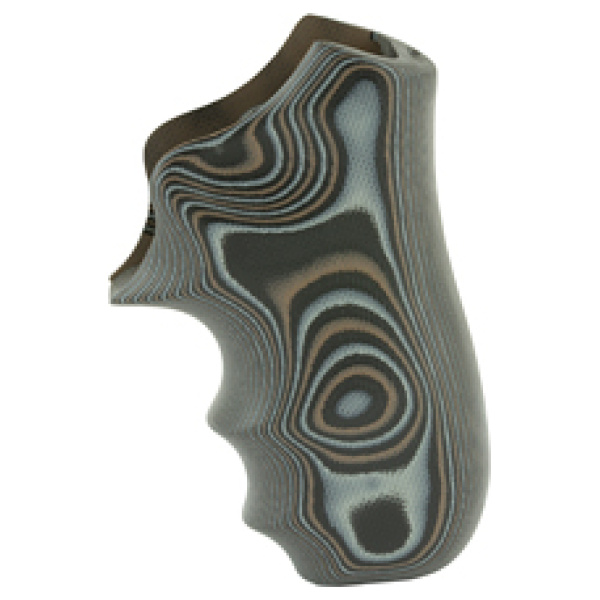 HOGUE GRIP RUGER LCR G10 BLACK/GREY